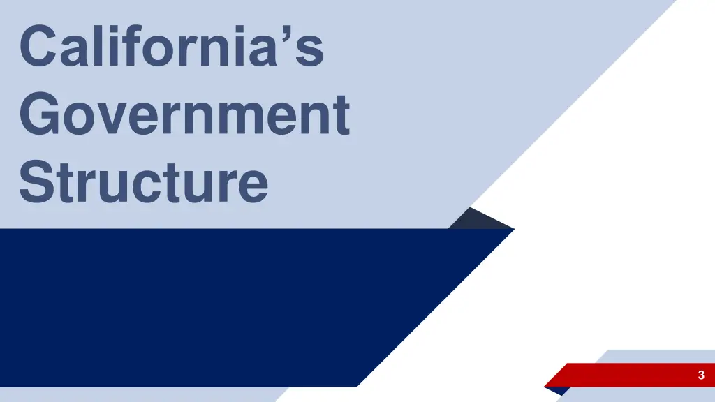 california s government structure