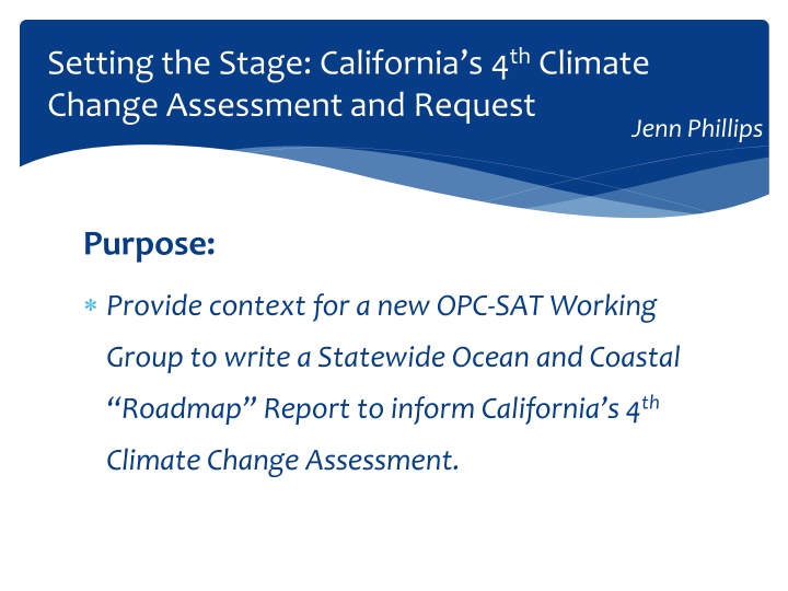 setting the stage california s 4 th climate