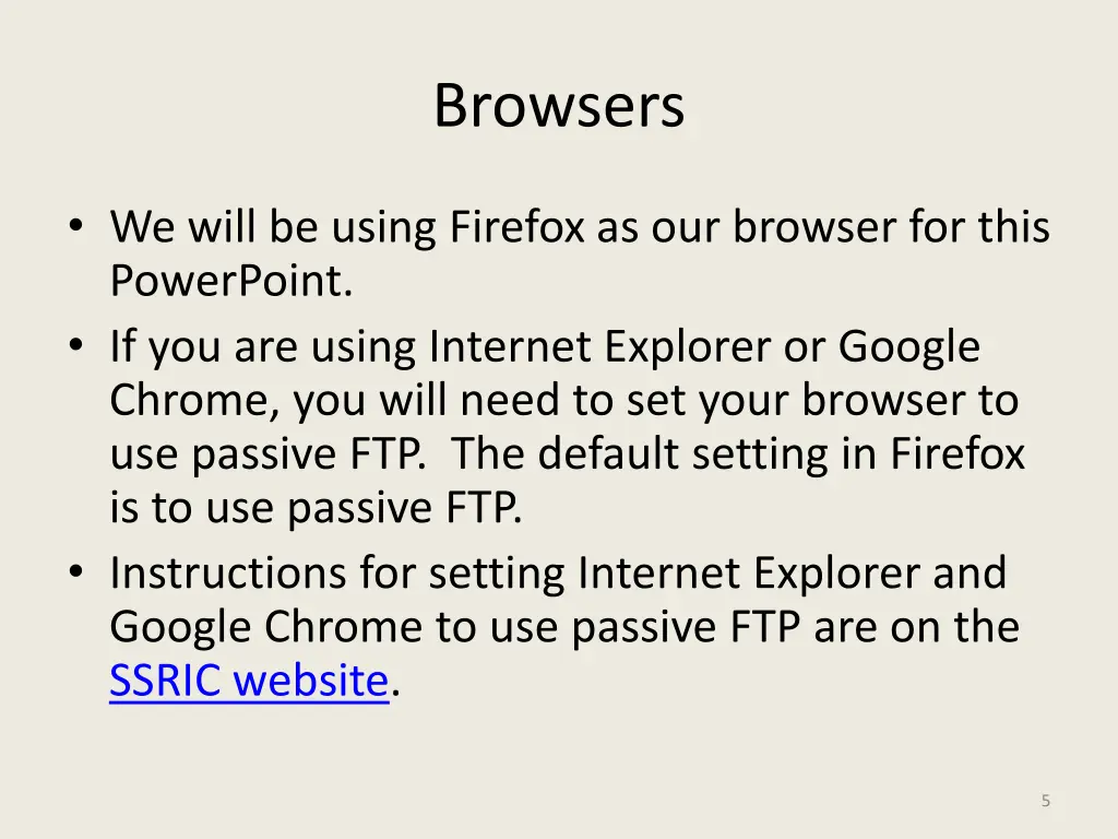 browsers