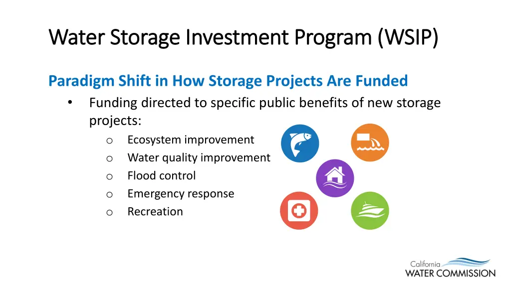 water storage investment program wsip water