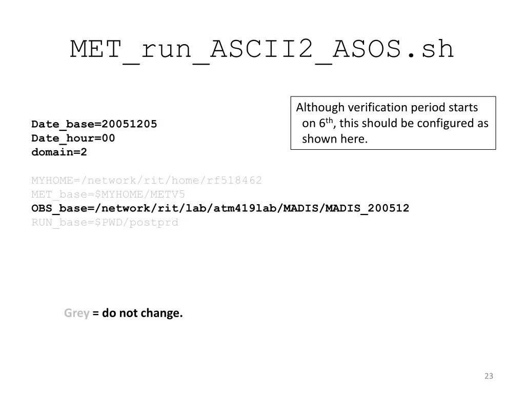 met run ascii2 asos sh