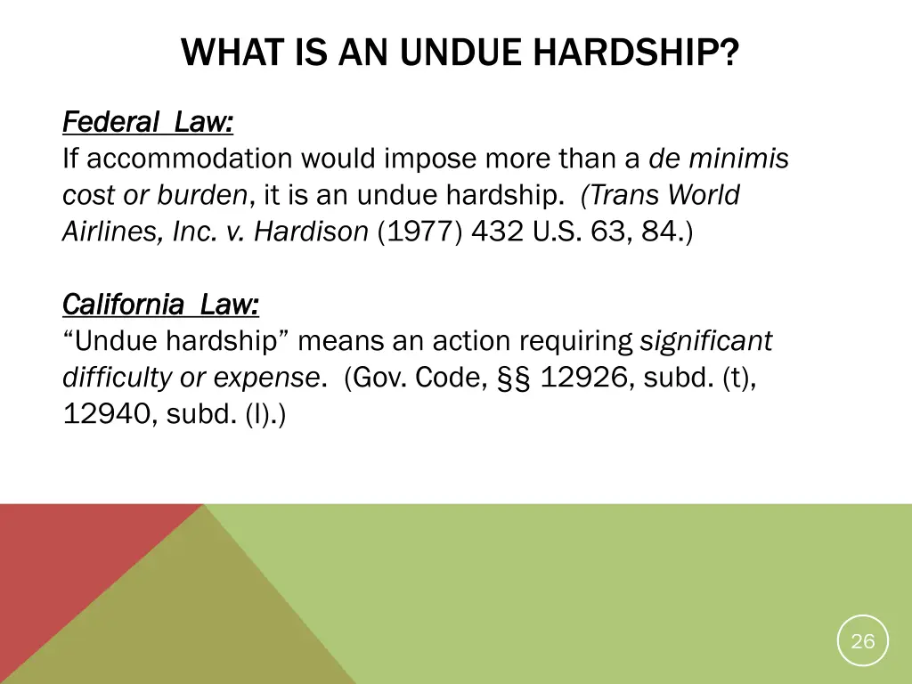 what is an undue hardship