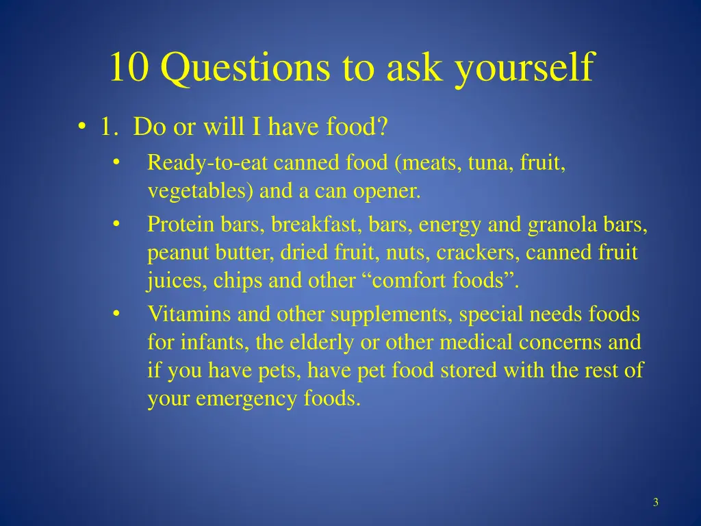 10 questions to ask yourself