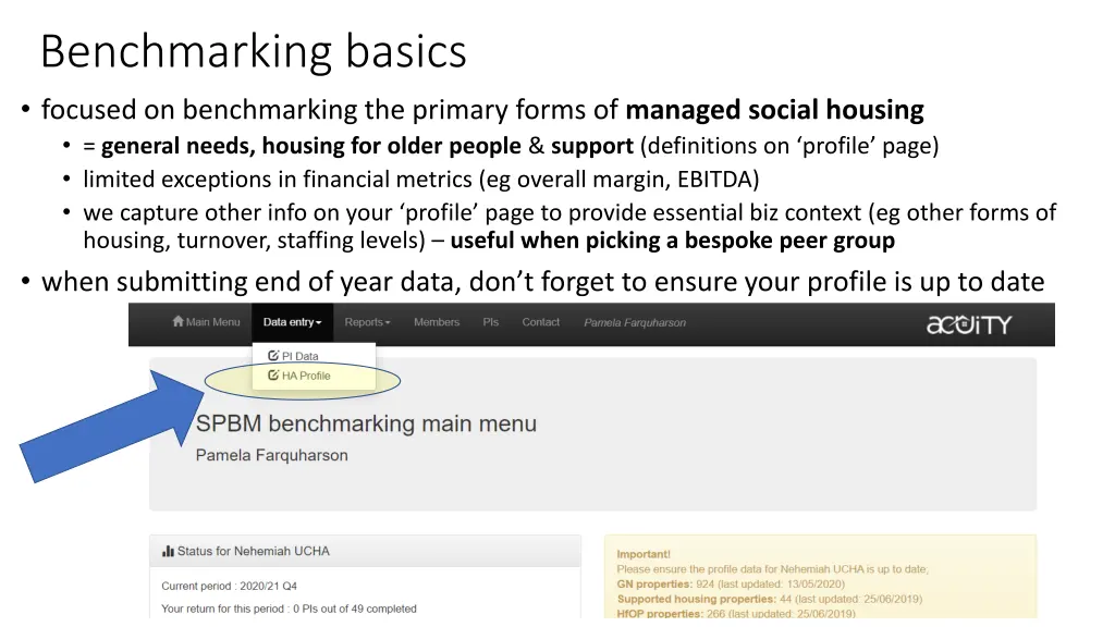 benchmarking basics focused on benchmarking