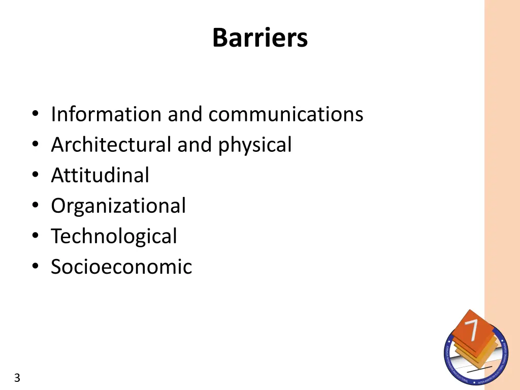 barriers