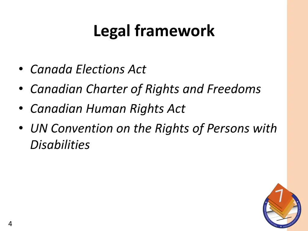 legal framework