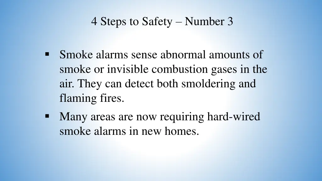 4 steps to safety number 3 7