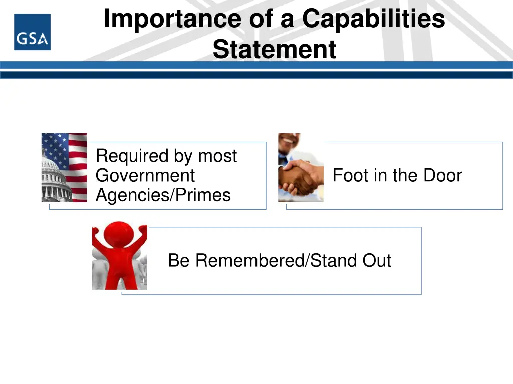 importance of a capabilities statement