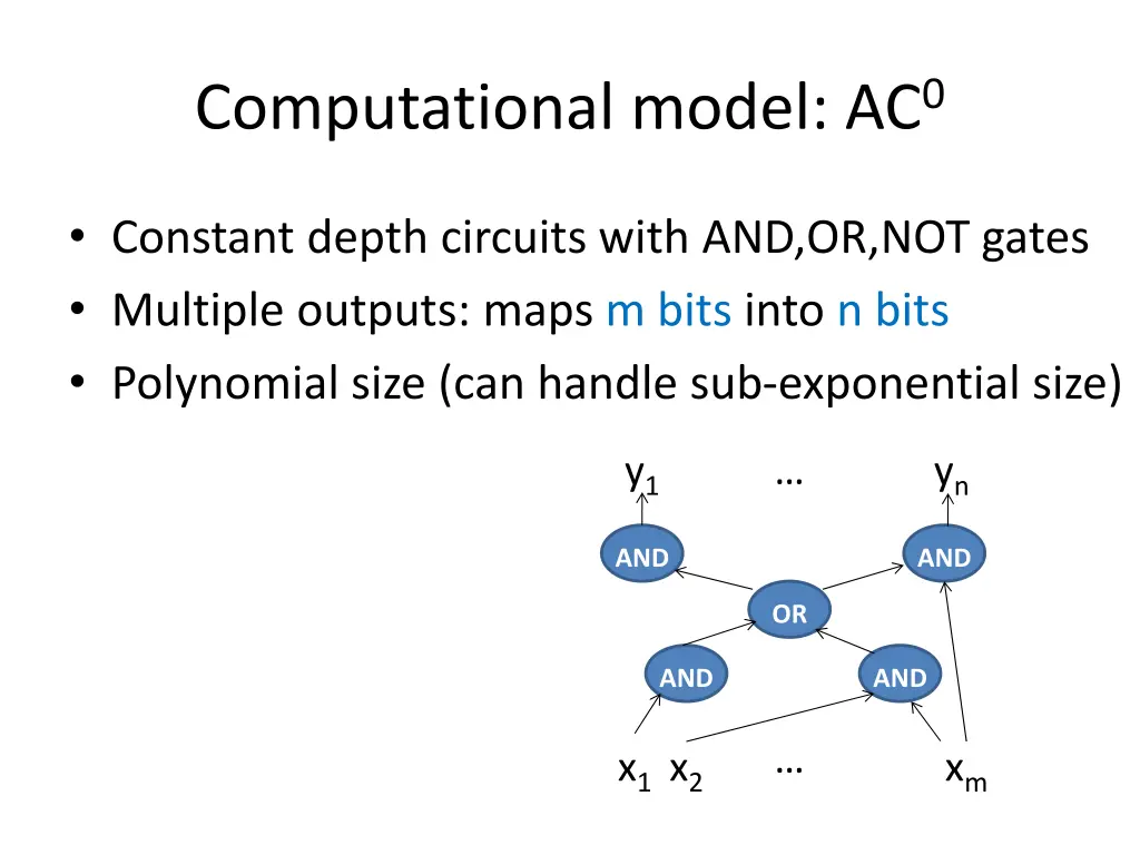 computational model ac 0