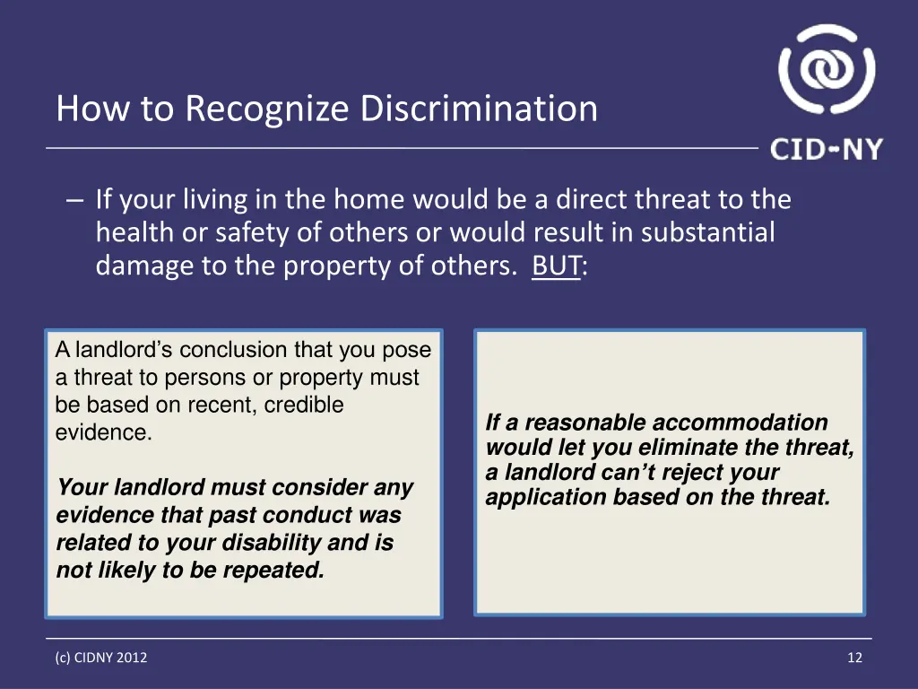 how to recognize discrimination 1