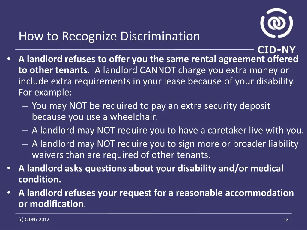 how to recognize discrimination 2