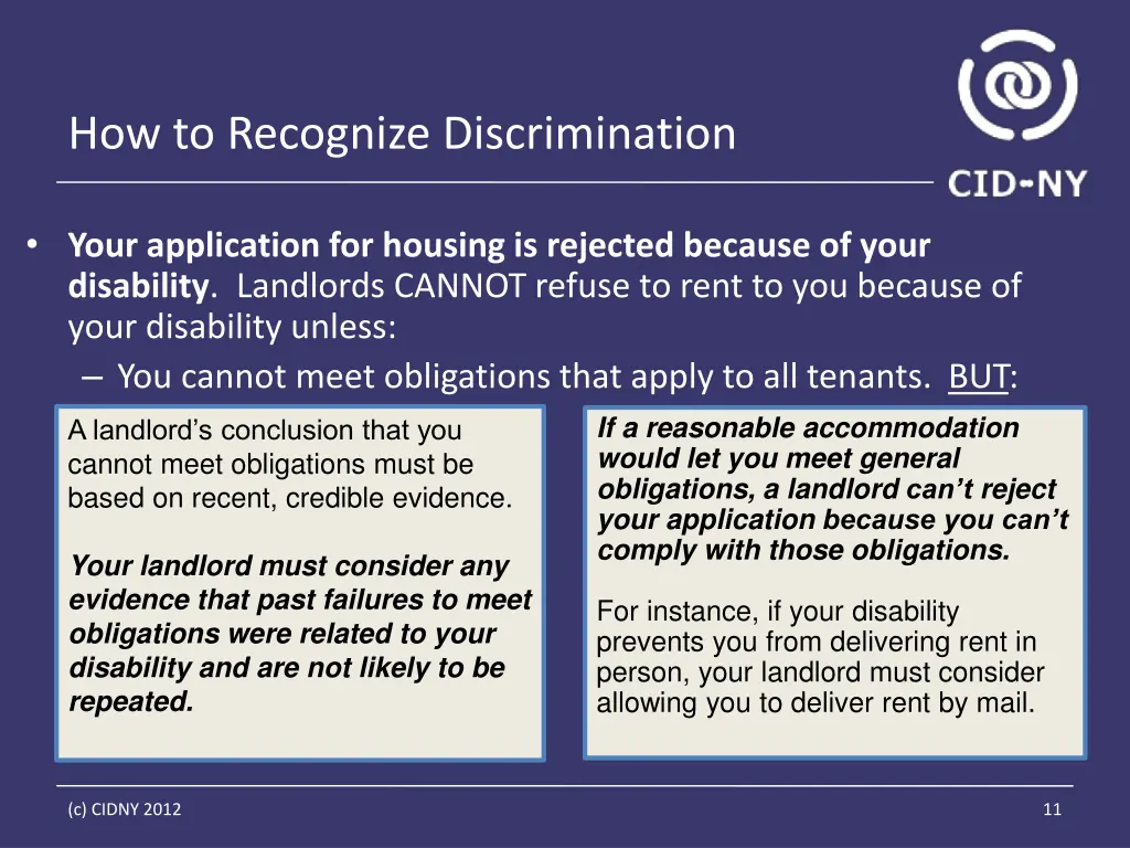 how to recognize discrimination