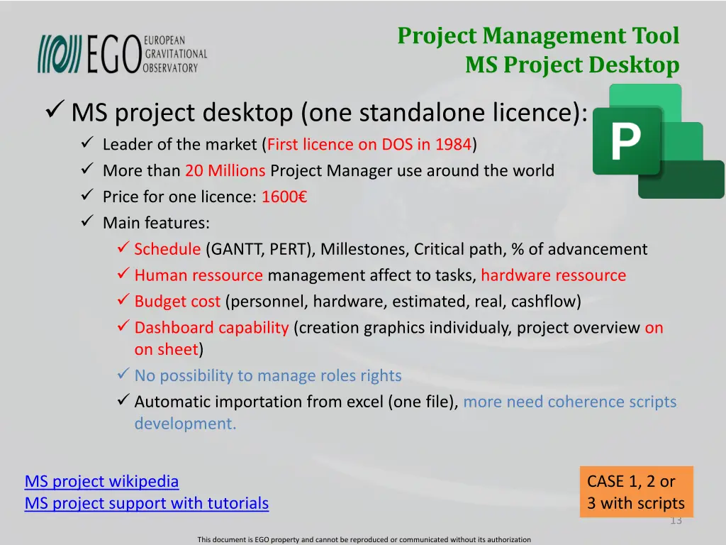 project management tool ms project desktop