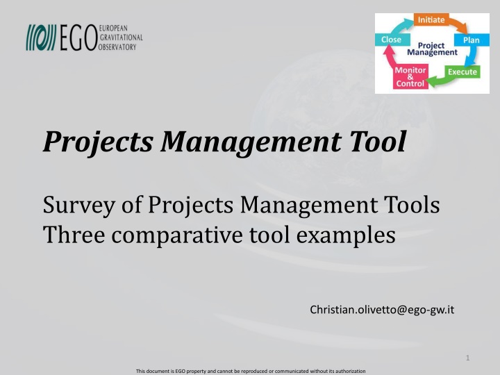 projects management tool