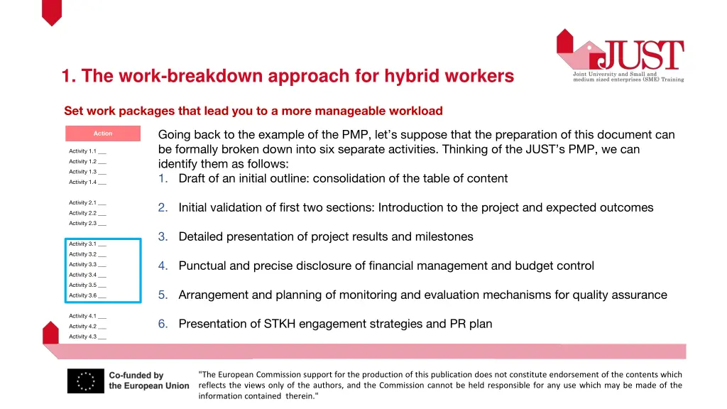 1 the work breakdown approach for hybrid workers 3