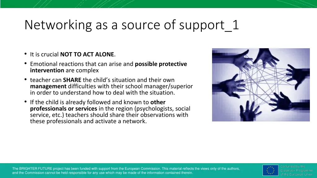 networking as a source of support 1