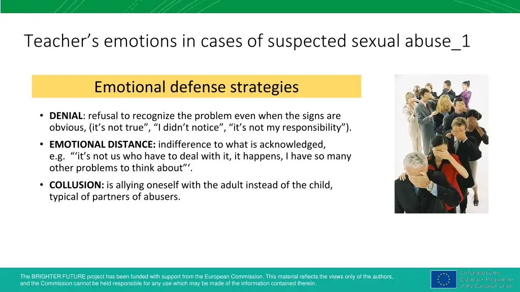 teacher s emotions in cases of suspected sexual