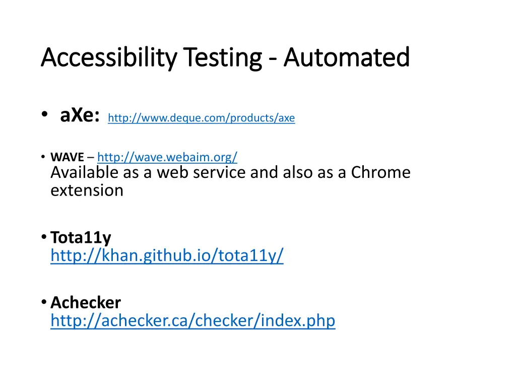 accessibility testing accessibility testing