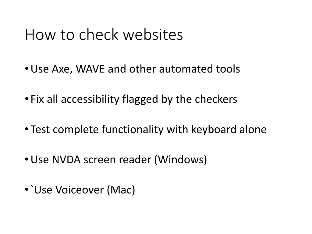 how to check websites