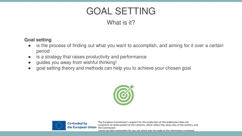 goal setting what is it