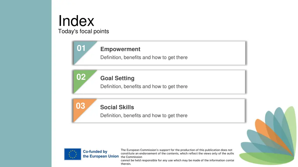 index today s focal points