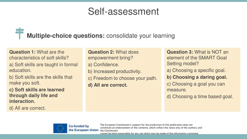 self assessment 2