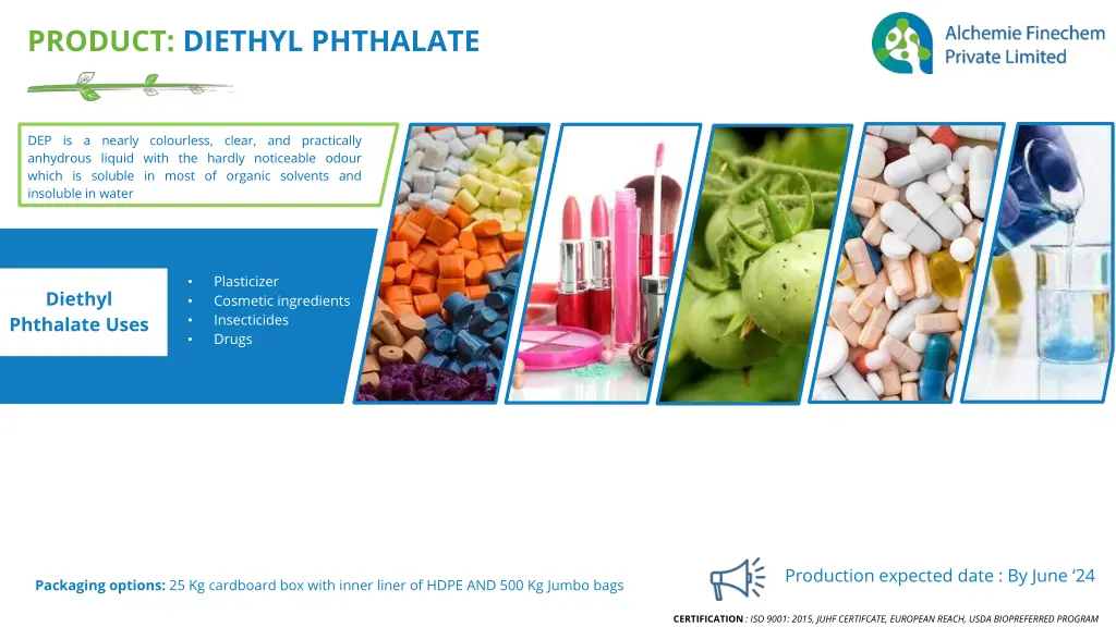 product diethyl phthalate