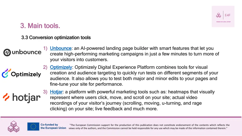 3 main tools 3 main tools 2