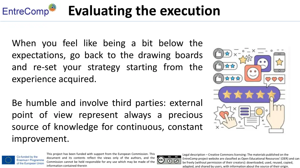 evaluating the execution 1