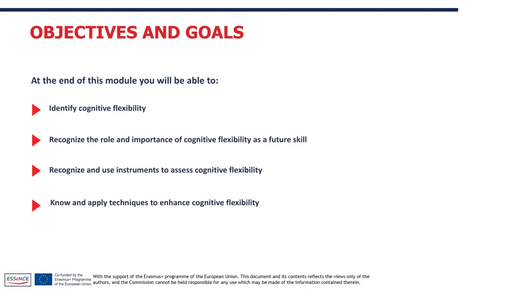 objectives and goals