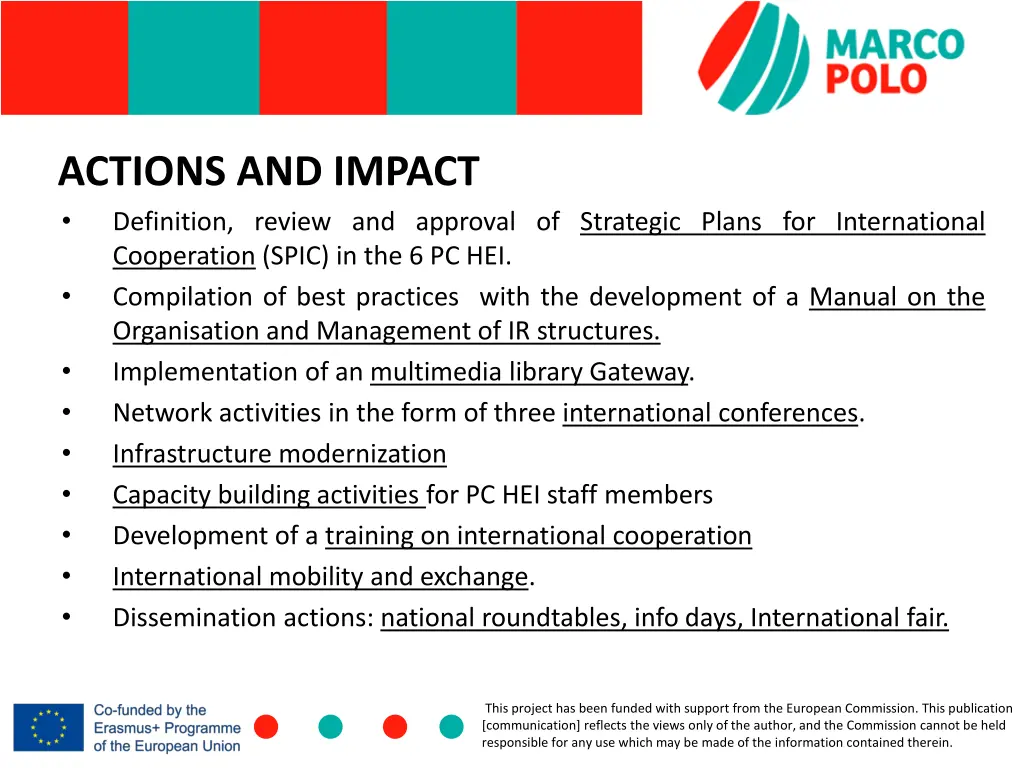 actions and impact definition review and approval