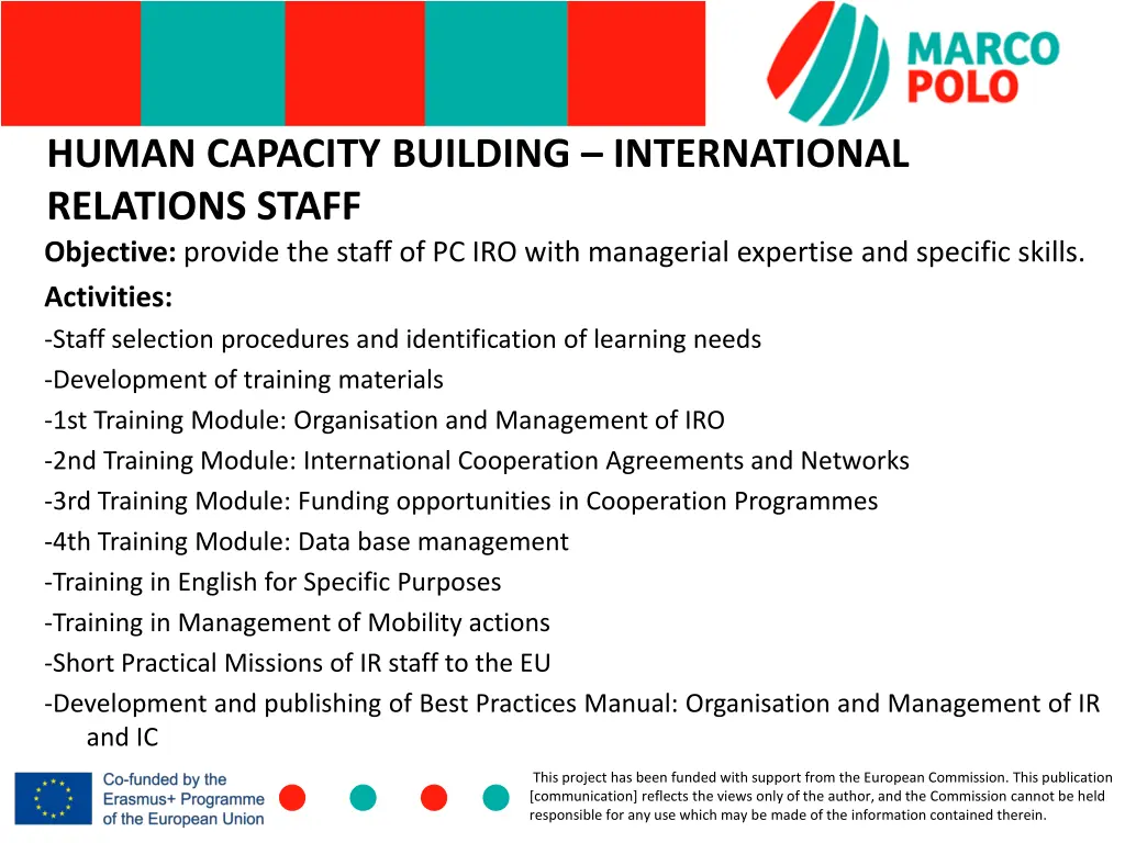 human capacity building international relations