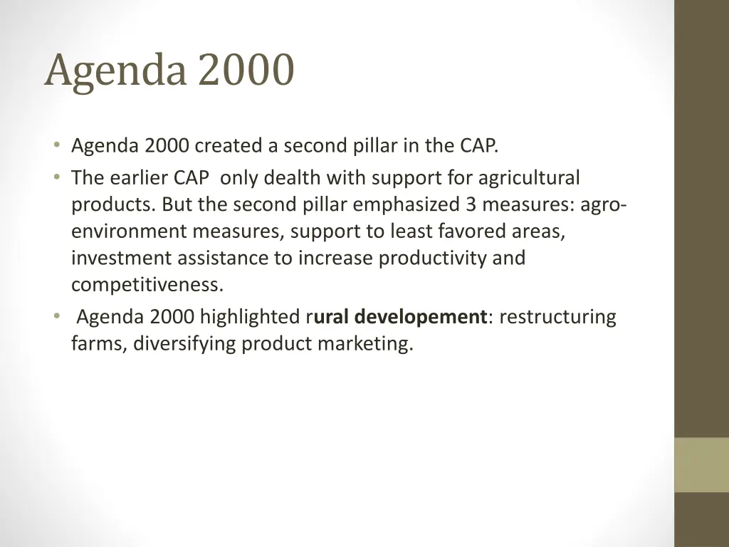 agenda 2000