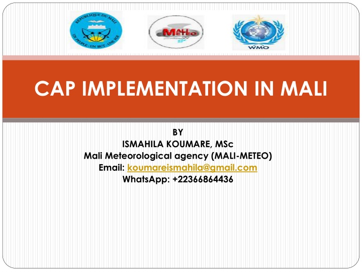 cap implementation in mali