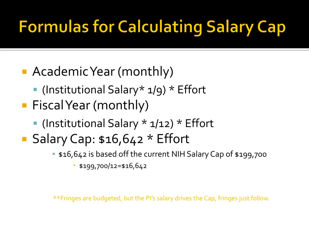 academic year monthly institutional salary