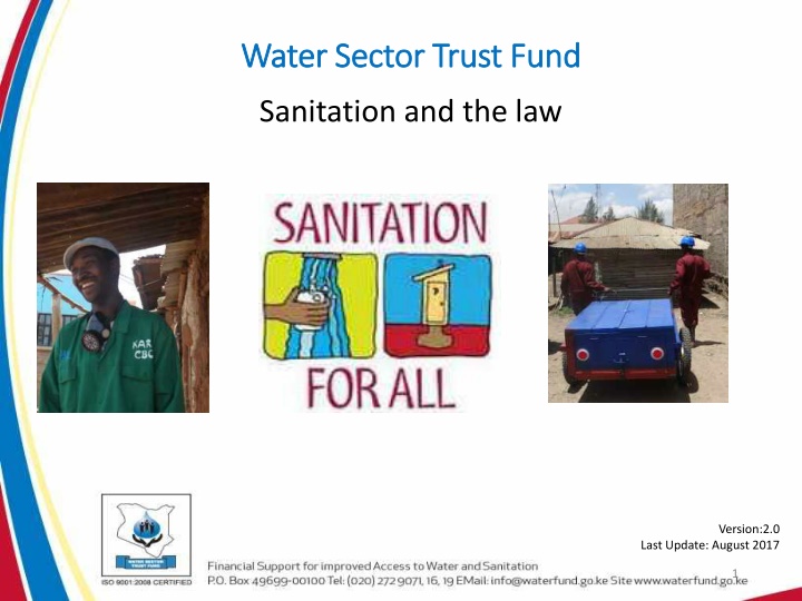 water sector trust fund water sector trust fund