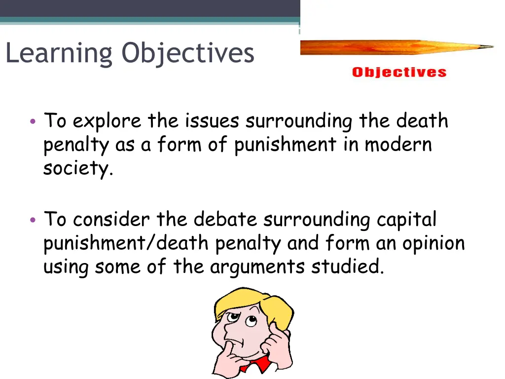 learning objectives