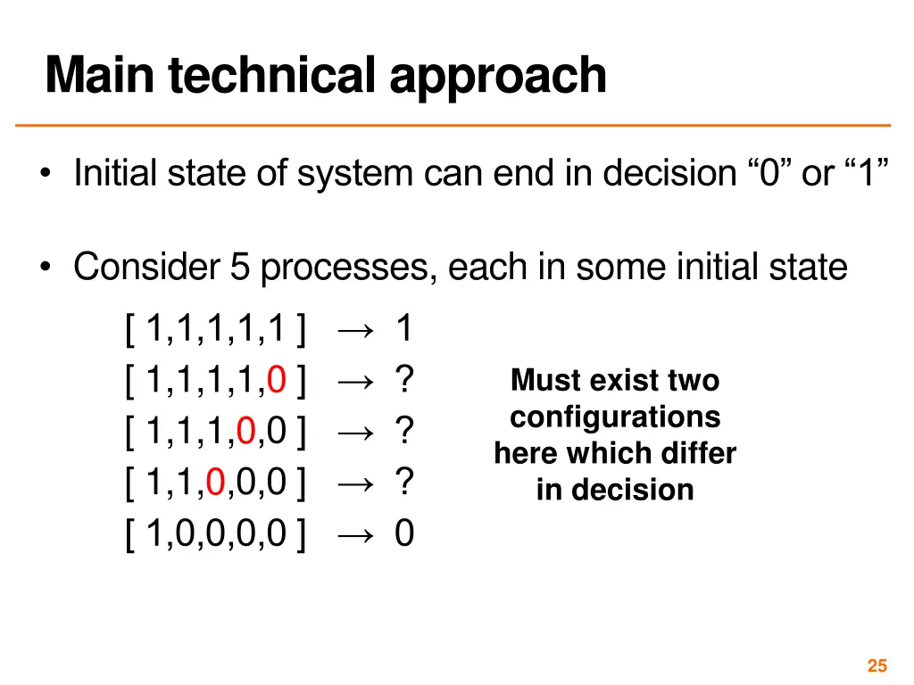 main technical approach