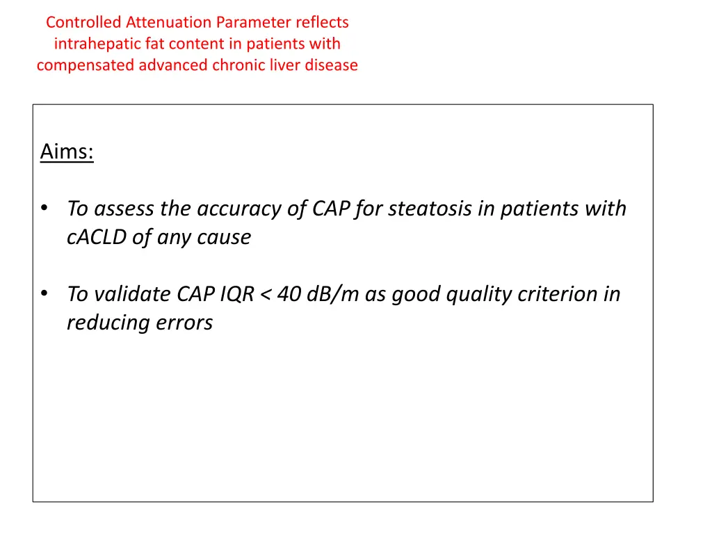 controlled attenuation parameter reflects 1