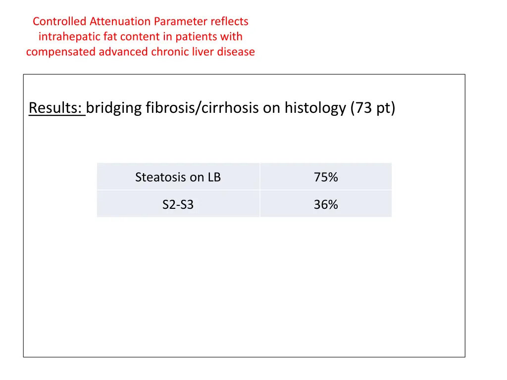 controlled attenuation parameter reflects 7