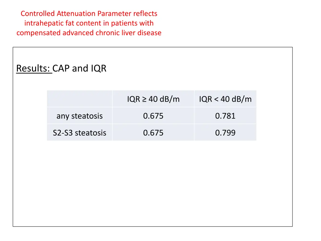 controlled attenuation parameter reflects 9