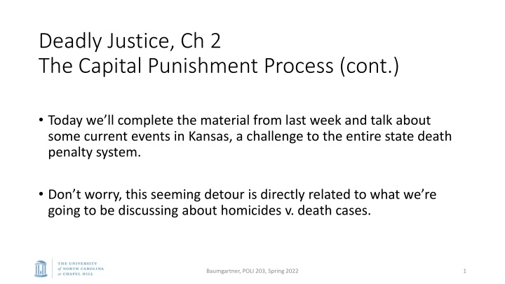 deadly justice ch 2 the capital punishment