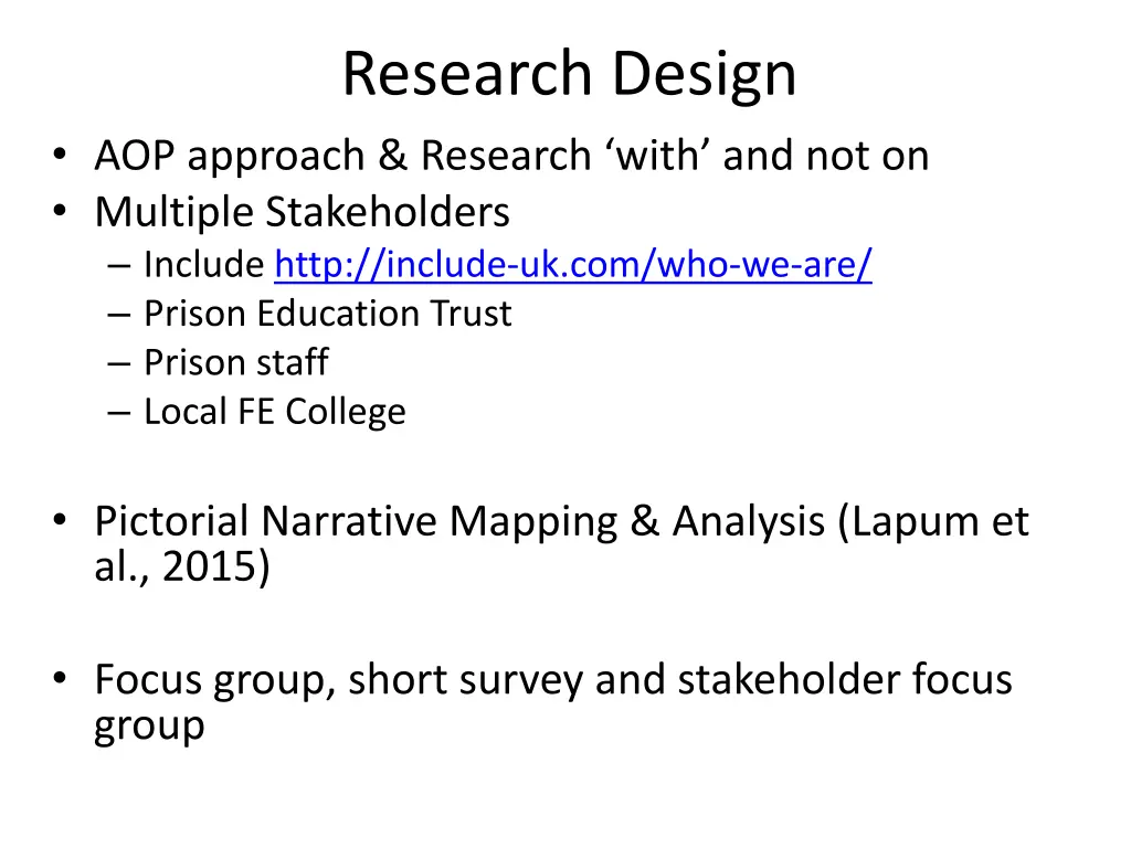 research design