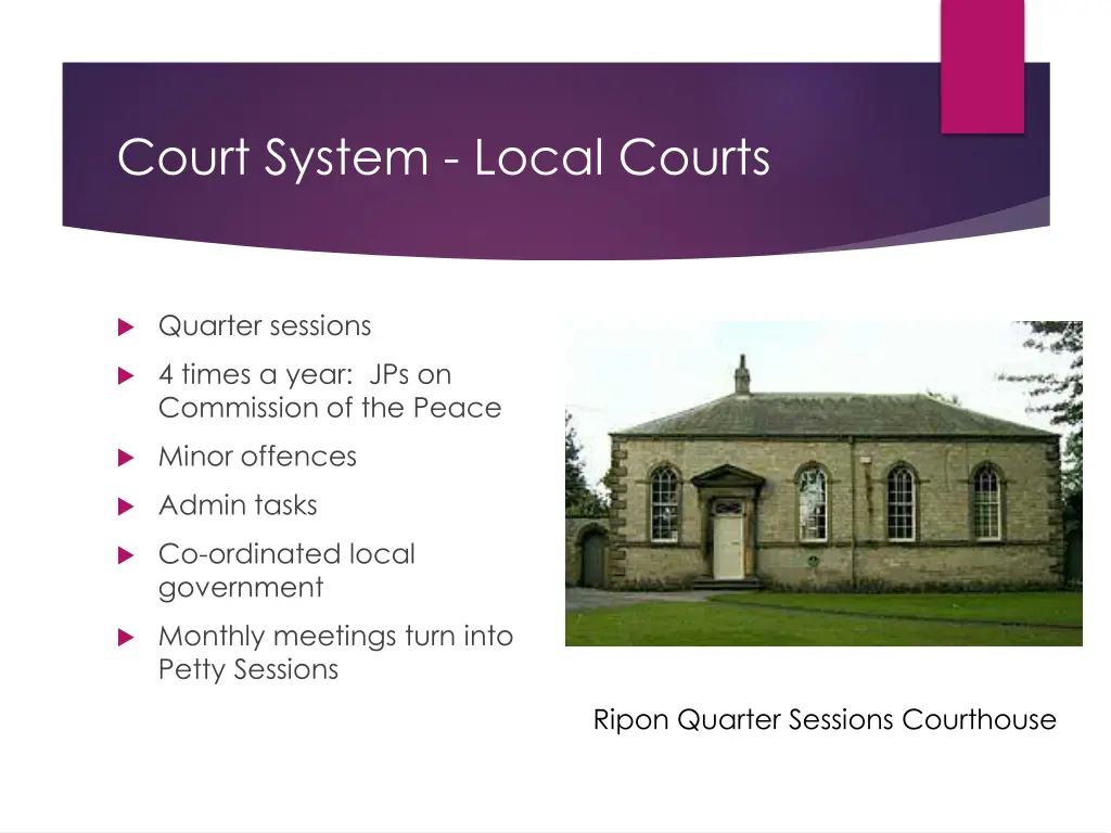 court system local courts