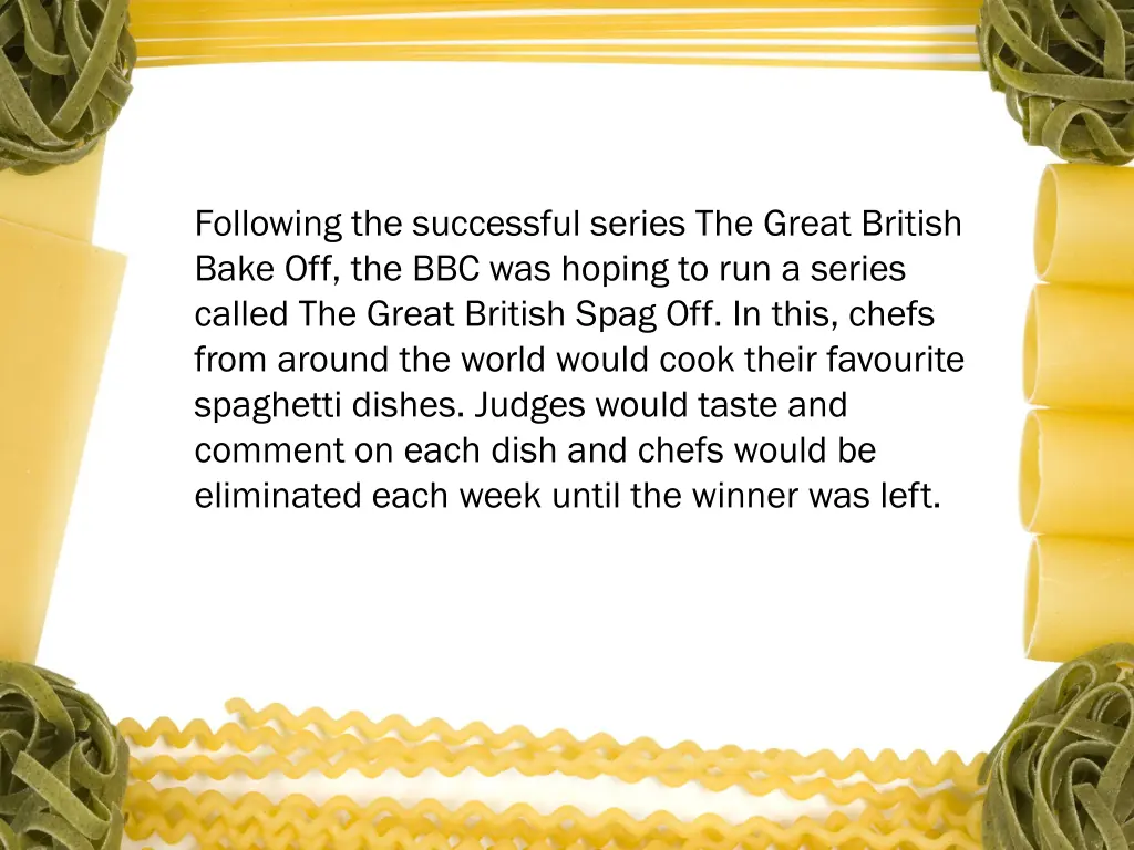 following the successful series the great british