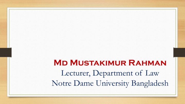 md mustakimur rahman lecturer department