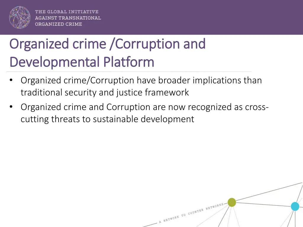 organized crime corruption and organized crime