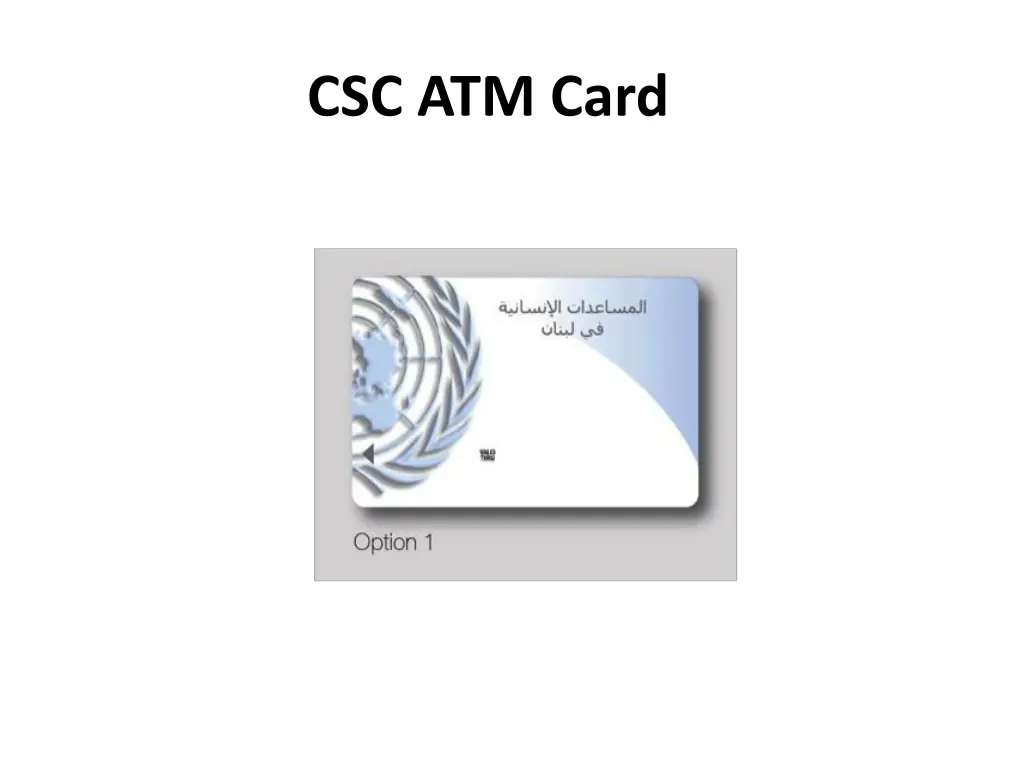 csc atm card 1