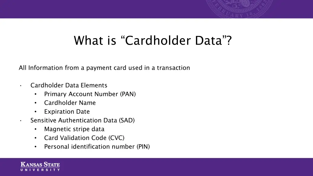 what is cardholder data