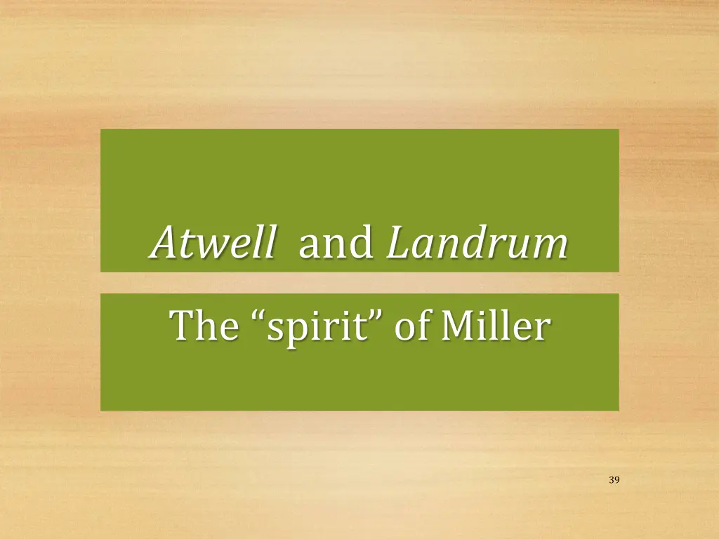 atwell and landrum